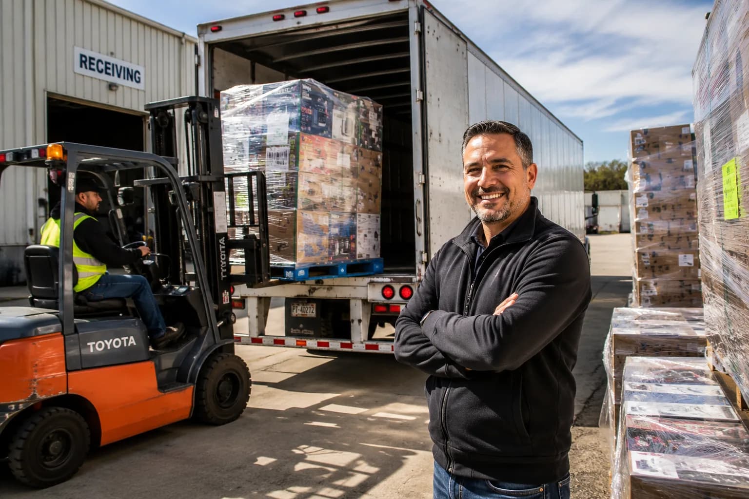 Truckloads received
