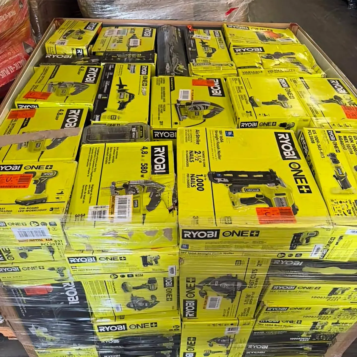 Ryobi Ridgid Power Tools Pallet